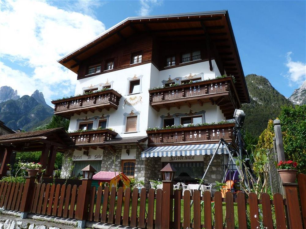 Al Sole Hotel Auronzo di Cadore Eksteriør billede